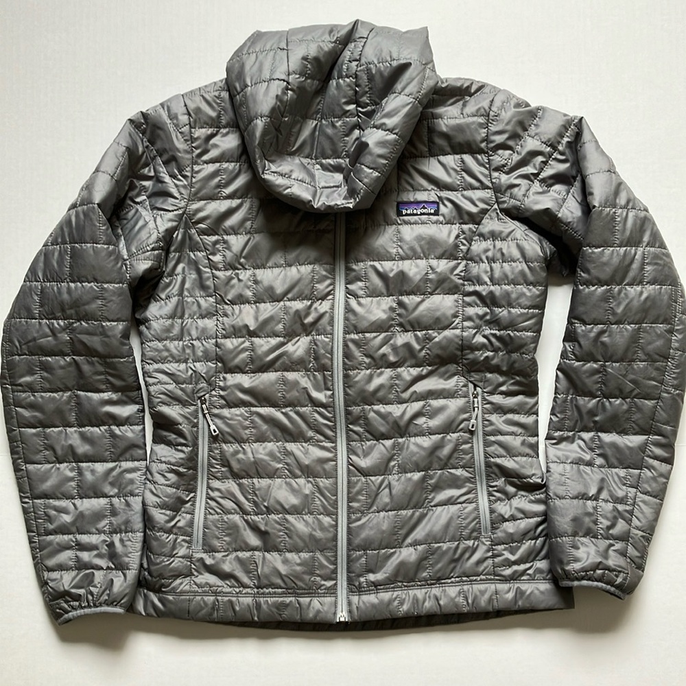 Patagonia Women's Gray Nano Puff Hoody